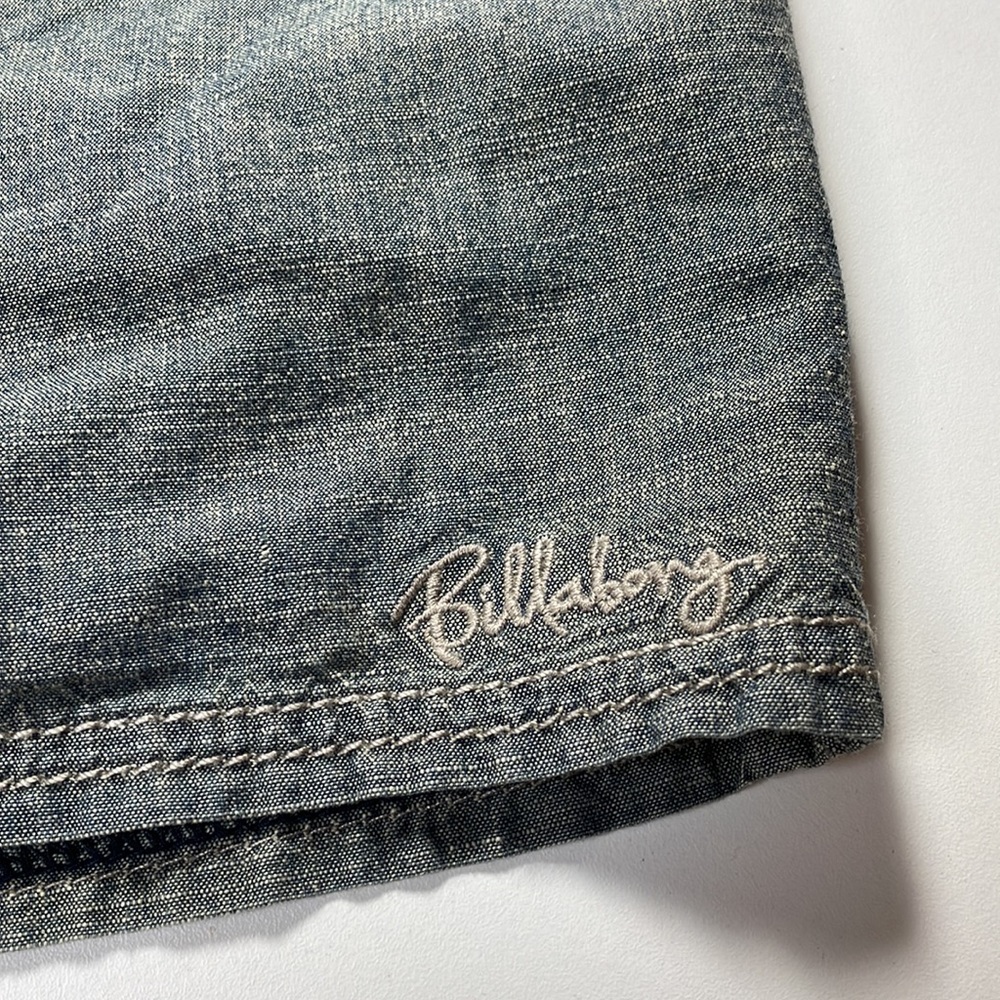 Billabong chambray summer dress with open back size S - Picture 8 of 10